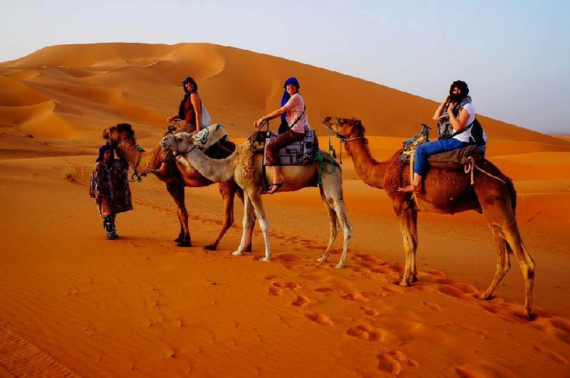 The popular tourist attractions in Morocco